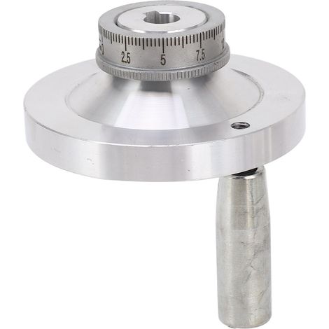 Drehbank-Handrad 80 mm aus Aluminiumlegierung mit Kurbelgriff für 7x12 7x14 0618 CJ18A Mini-Drehmaschinen (1/5)