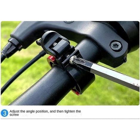 Fahrradklingel Super Ring Horn Universal Stealth Horn Schwarz--