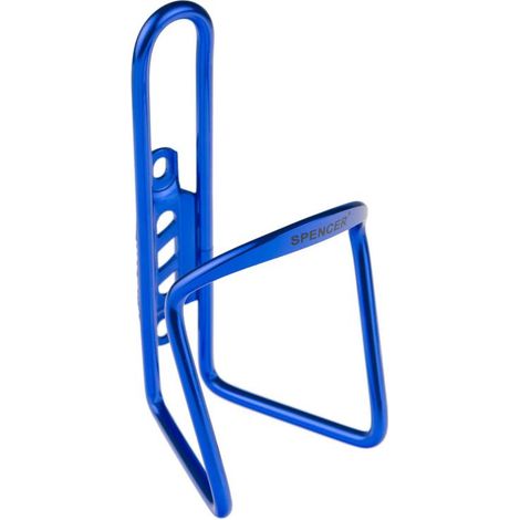 Fahrradflaschenhalter aus Aluminium, blauer Spencer