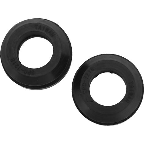 2 œillets de valve de reniflard PCV en caoutchouc noir de remplacement pour moteur Chevrolet SBC BBC SBF 350 A96 (1/5)