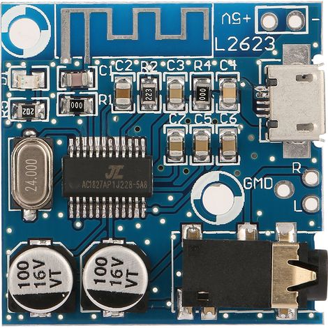 Bluetooth-Audio-Decoderplatine, verlustfreies Autolautsprecher-Audioverstärkermodul (1/5)