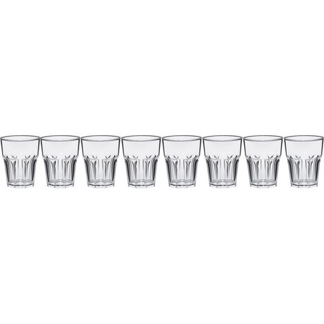 Waf rox clear glass san professionale 29 cl set 8 pezzi