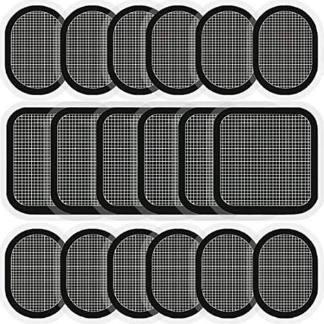 18 Pièces Électrode de Ceinture,Compatible avec Abs Series, Électrode de Rechange pour Ceintures Musculation Abdominales (1/5)