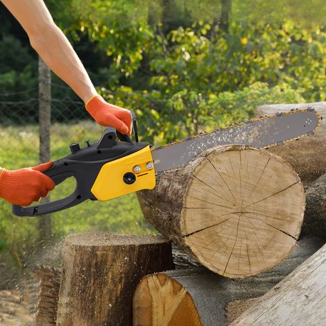 1800W 14" (35cm) Electric Chainsaw – Lightweight 220V Corded Chain Saw with Automatic Chain Lubrication & 1.8m Power Cable, Ideal for Logs, Branches, Trees & Firewood Cutting (1/5)