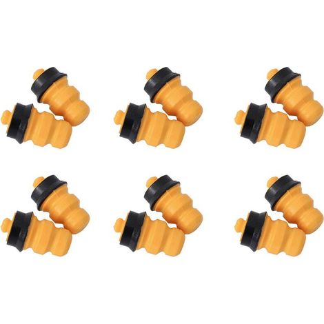 Kit de 12 piezas de topes de goma de rebote para la suspensión del eje trasero del Celysse C3 2008 (516680/9804750280) (1/4)