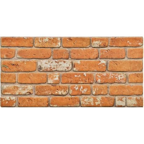 Wall Panels 10 pcs Brick 100 x 50 cm EPS Foam vidaXL