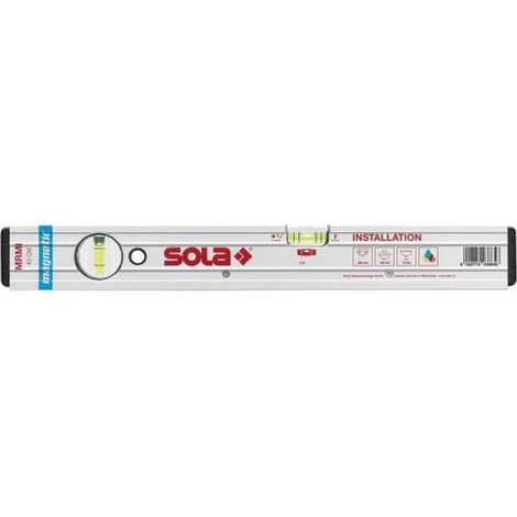 POZIOMICA WSKAŹNIK POZIOMU I PIONU MRMI 40 CM - SOL 01490501 (1/4)