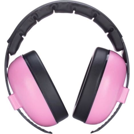 Casque Anti Bruit Bébé - LX - Protection auditive - Réduction de bruit - Rose (1/4)