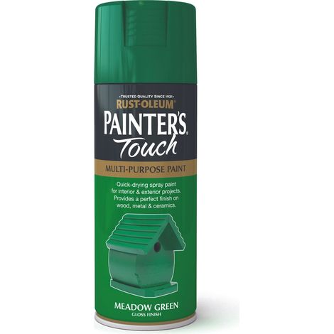 Rust-Oleum Painter’s Touch Spray Paint 400ml Gloss - Meadow Green