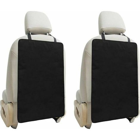 Amasawa 2 pièces Protecteur de siège de Voiture, avec Rembourrage Le Plus épais, Meilleure Protection pour Les sièges de Voitures (Noir) (1/5)