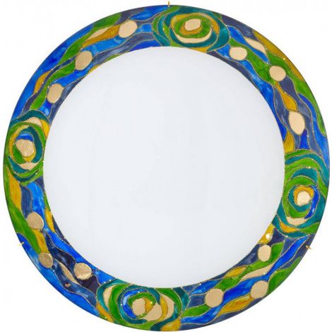 Kolarz SERENA Plafonnier décoratif en verre à 4 lumières, or 24 carats (1/5)
