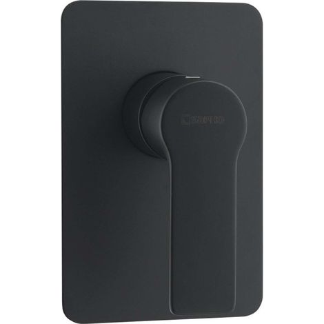 Sapho Pax - Unterputzarmatur mit Einbaukörper, schwarz matt XA41/15 (1/2)