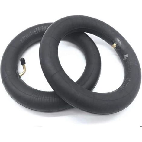 2pcs Chambre à Air 10 x 2.125 (10 Pouce),Double épaisseur,valve coudée,pour trottinette électrique (1/5)