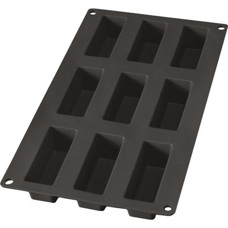Mini pastel de molle gourmet 9 piezas negro - Lekue