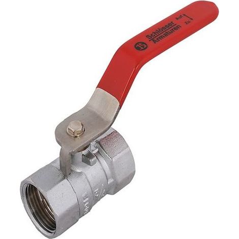 JS KUGELHAHN, SCHWER, RED.DG, DN50 2", 93MM, EDELST-GR.ROT, MATT CHR.