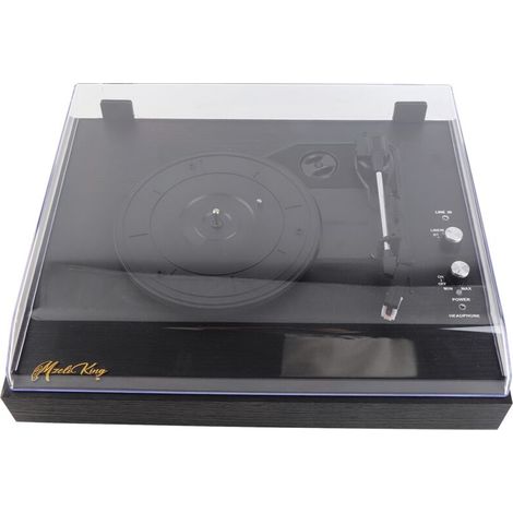 Eosnow Platine vinyle vintage avec haut-parleurs intégrés, gramophone vintage, 3 vitesses, BT5.0, sortie AUX 3,5 mm (1/5)