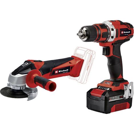 Kit utensili elettrici Einhell TE TK 18 2 Li nero 4 Ah