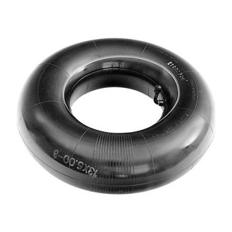 Camera d'aria con valvola ad angolo per ruota misure 18x6.50-8 rasaerba