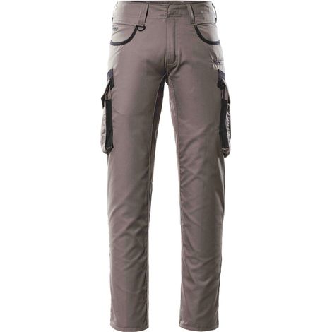 Mascot Hose UNIQUE mit Schenkeltaschen INGOLSTADT 16279 Gr. 42 anthrazit/schwarz (1/4)