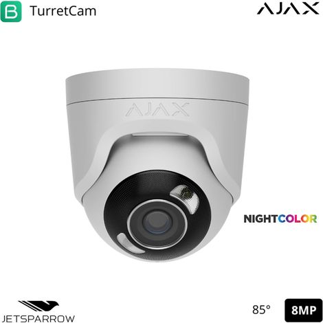 126254 - TVCC - BulletCam HL (5 Mp/4 mm) - Caméra HL filaire (5 Mp/4 mm) - couleur black - Ajax vidéosurveillance