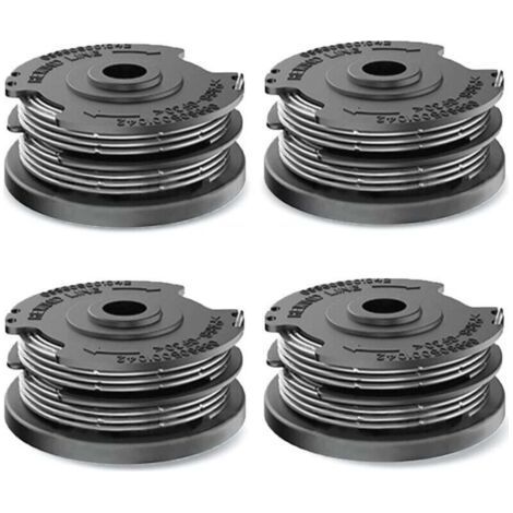 4 pieces of line spools for Bosch grass trimmer reels, replacement nylon line spool for Bosch F016800351 ART 24, 27, 30 and ART 30-36 LI trimmers (6.1 m x Ø1.65 mm)-- (1/5)
