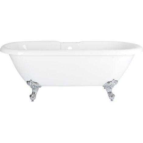 Hudson Reed Firenze - Baignoire Îlot sur Pieds Pattes d’Aigle Chromé 178cm x 82.5cm