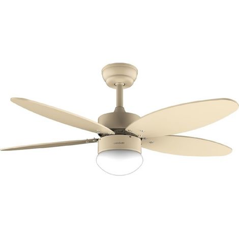 Cecotec Ventilador de Techo con Luz EnergySilence Aero 4260 Full SunLight de 40 W con motor DC y 42” con luz LED