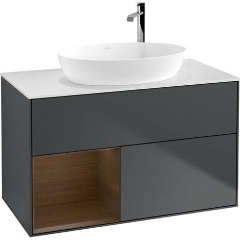 Villeroy & Boch G891GNHG Meuble sous-lavabo Finion G89 (1/2)
