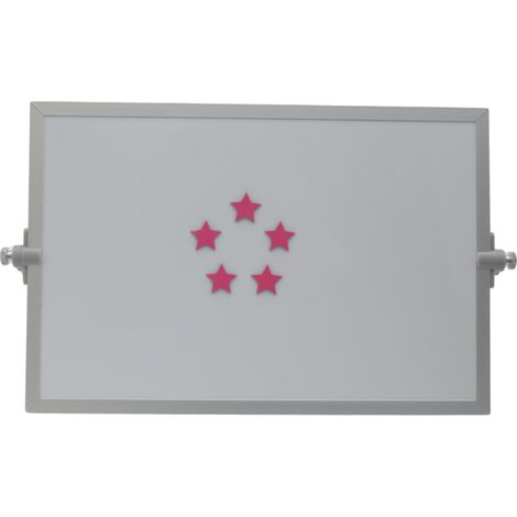 Simbolo magnetico Stella 2x2 cm rosa (1/2)