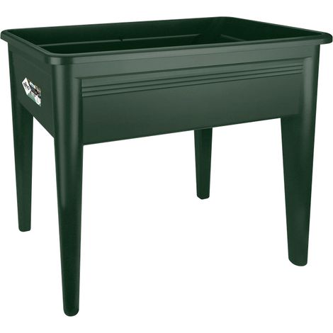 Elho Green Basics Table De Culture Super Xxl - Vert - L 76 x B 56.3 x H 73 cm - extérieurculture et récolte - 100% recyclé (1/3)