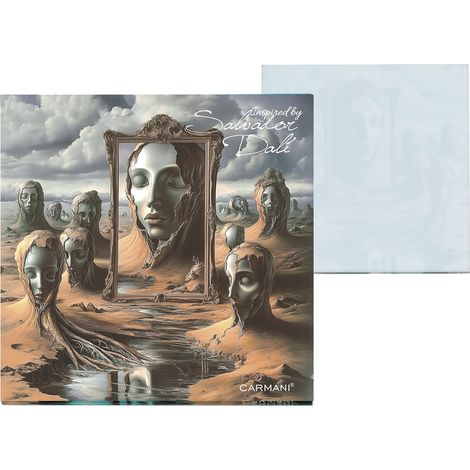Carmani, un posavasos de cristal inspirado en las pinturas de S. Dalí. (1/2)