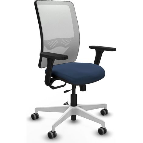 Sedia da ufficio piqueras y crespo Zulema blu navy similpelle (1/2)