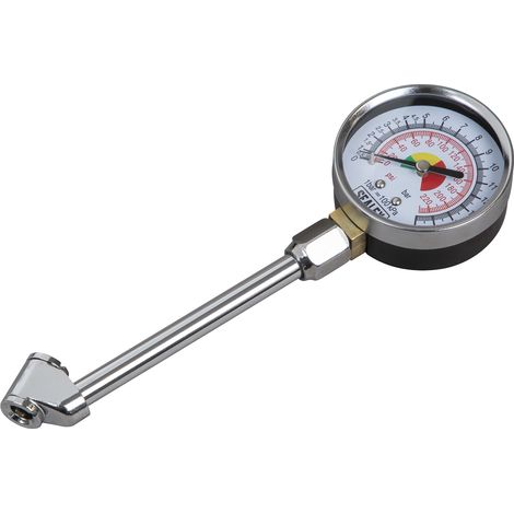 Sealey TSTPG34 Twin Connector Tyre Pressure Gauge