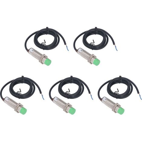 Capteur de proximité inductif M18 LED rouge sans contact interrupteur normalement fermé à 2 fils 10-36VDC (1/5)