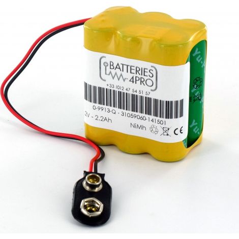 Batterie 7.2V pour VISONIC PowerMax Complete (0-9913-Q)