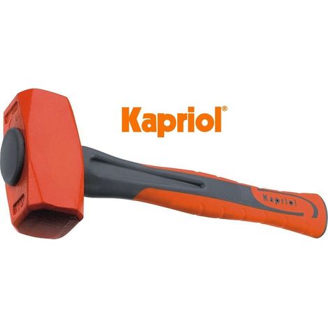 Mazzetta martello muratore gr 1200 kapriol master manico progrip mazzuolo