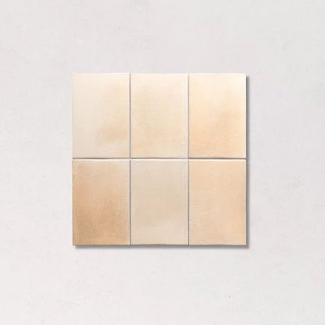 Carrelage Effet Zellige Beige Rose MIYAKO Desert 10x15cm (1/2)