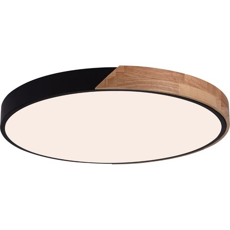 Plafón de techo LED Mol CCT Smart Negro (70W) (1/5)