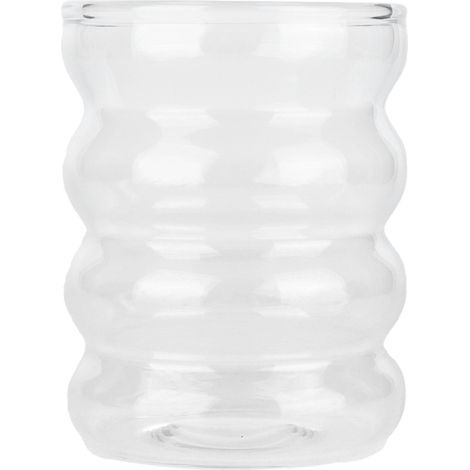 Tasse en verre résistant à la chaleur de 300 ml, à paroi simple épaisse, idéale pour la bière, le café, le thé et le whisky. (1/5)