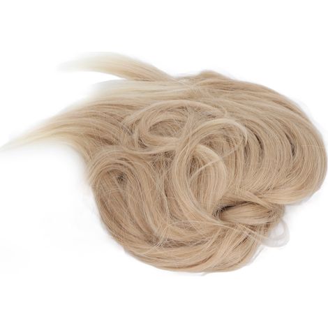 Chignon Désordonné Postiche avec Queue de Cheval Ondulée - Accessoire Cheveux pour Femmes et Filles (1/5)