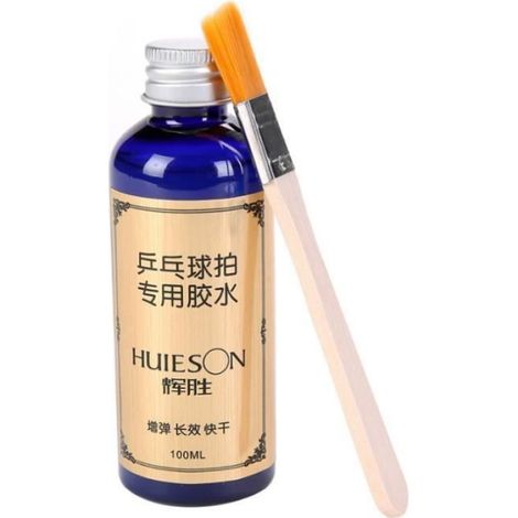 Kit de Colle pour Raquette de Tennis de Table 100ML Colle pour Tennis De Table avec Brosse Colle de Raquette de Tennis de Table (1/3)