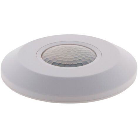 détecteur de mouvement plafonnier extraplat IP20 - Blanc - Zenitech (1/4)