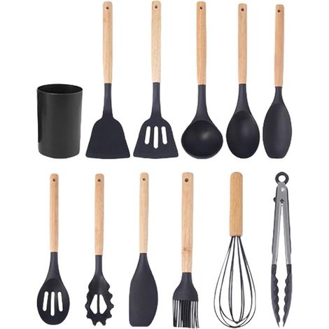 Ensemble D'ustensiles De Cuisine - Ensemble de Cuisson en Silicone 12 (1/5)