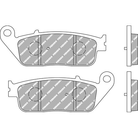 Plaquette de frein Semi-Métal Eco-Friction Route - R90