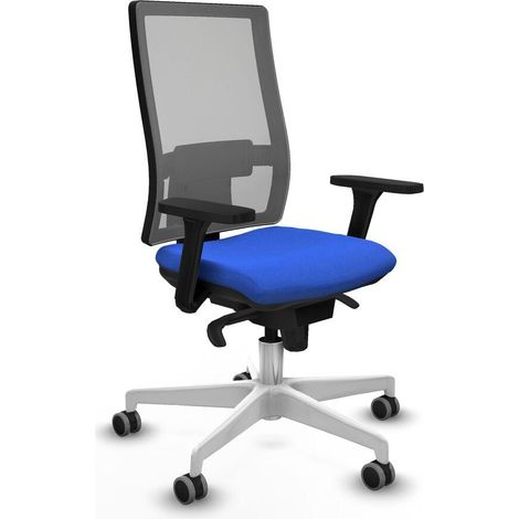 Piqueras y Crespo Silla de oficina moderna negra confortable