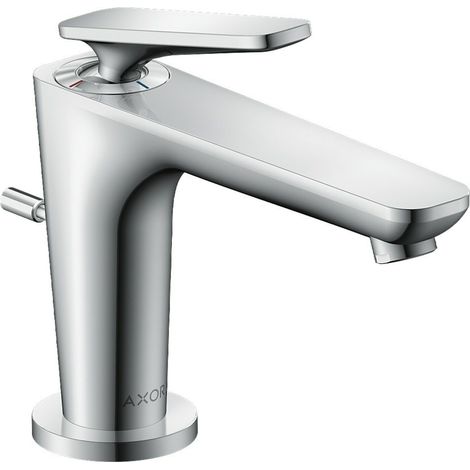 hansgrohe Waschtisch-Einhebelmischer Axor Citterio C CoolSt o S, chr, Ausl. 128mm, Zugst.Abl.Gar. (1/2)
