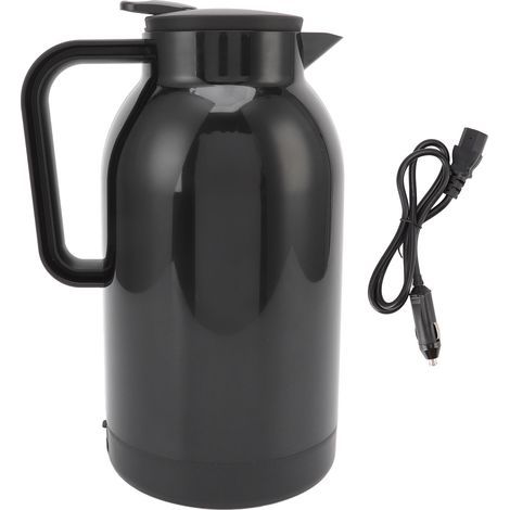 Car heated mug, portable stainless steel electric kettle for tea and black coffee, 1300ml (1/5)