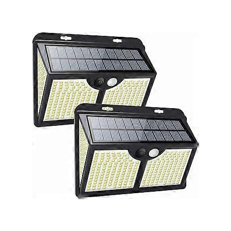 Stück LED-Solarleuchten für den Außenbereich, [4 Betriebsmodi, 270° Leuchtkraft]