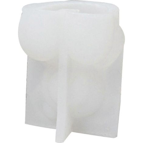 Moule en silicone pour bougies animaux, idéal pour la création de bougies, savons et décorations en plâtre. Antiadhésif.