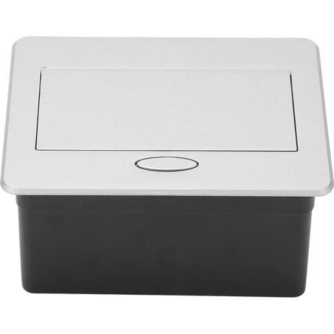Unterputz-Steckdose 2 Standorte 3 Ausgänge 250V, Aufputz-Wanddose, Doppelsteckdose, Hausnetzteil, Wandladegerät, 2-Port-Tischsteckdose. (1/5)
